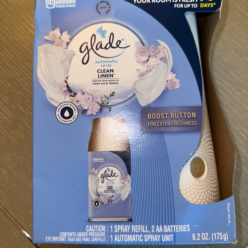 Glade Clean Linen Automatic Spray